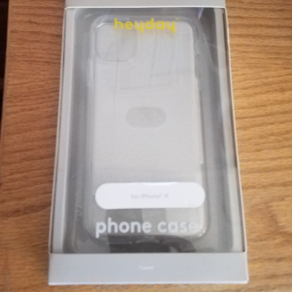 Heydey iPhone 11 clear case